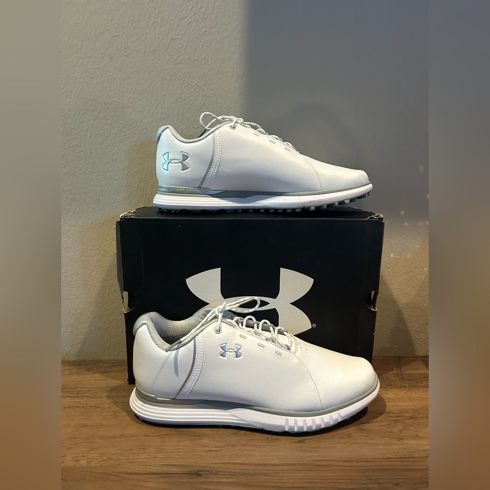 Under Armour Fade SL Women’s Golf Shoes-White/Gray-Size 7 NIB⛳️ - Picture 7 of 7